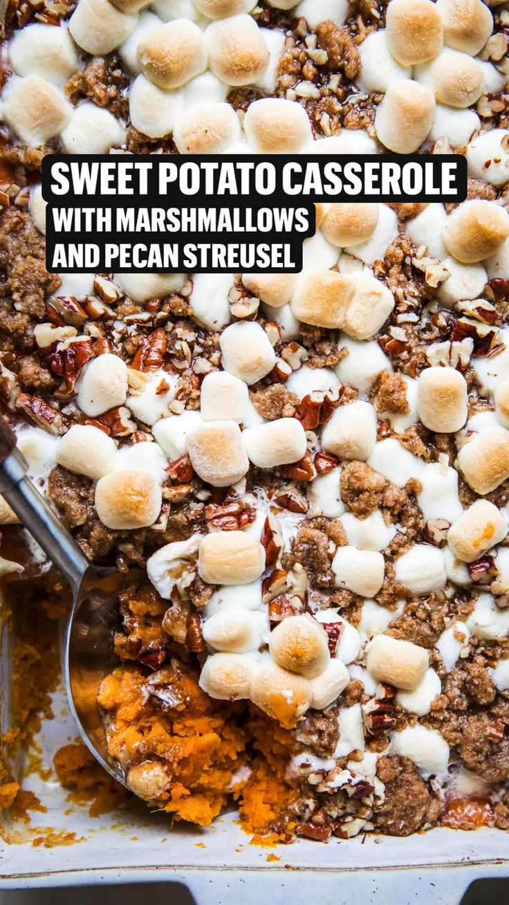 How to Make The Best Sweet Potato Casserole With Marshmallows